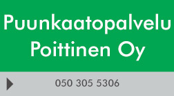 Puunkaatopalvelu Poittinen Oy logo